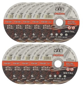 TARCZE TARCZA 125x1,6 CIĘCIA METALU PLATINUM 10szt