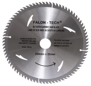 TARCZA WIDIOWA DO DREWNA TCT 250mm x 32mm 80T