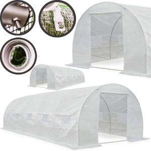 OGRODOWY TUNEL FOLIOWY 6x3x2m SZKLARNIA FOLIA 18m2
