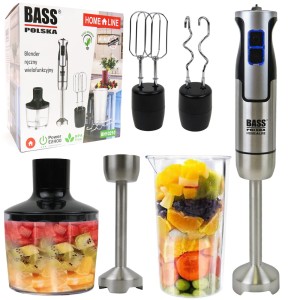 BLENDER RĘCZNY WIELOFUNKCYJNY MIKSER 1200W ZESTAW