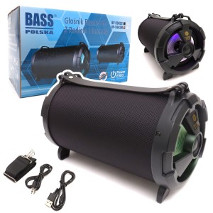 GŁOŚNIK TUBA BLUETOOTH Z RADIEM I FUNKCJĄ KARAOKE