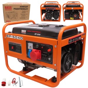 AGREGAT PRĄDOTWÓRCZY GENERATOR PRĄDU 3500W 230V / 400V