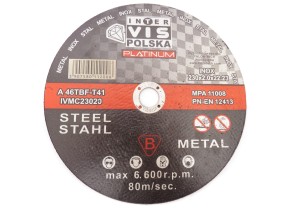 TARCZA DO CIĘCIA METALU TARCZE 230x2,0 PLATINUM