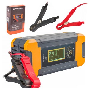 PROSTOWNIK MIKROPROCESOROWY AKUMULATOROWY 6/12/24V PM-PM-8T