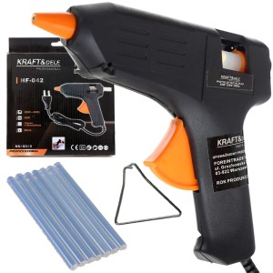 PISTOLET DO KLEJENIA KLEJU NA GORĄCO 40W 7xKLEJ