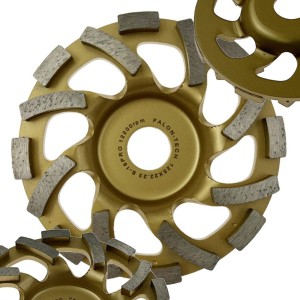 TARCZA DIAMENTOWA GARNKOWA FREZ DO SZLIFOWANIA BETONU 125mm