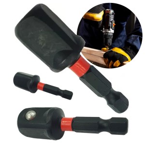 REDUKCJA PRZEJŚCIÓWKA UDAROWA ADAPTER UDAR 1/4" HEX NA 1/2" KWADRAT 50mm