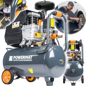 KOMPRESOR OLEJOWY 24L SPRĘŻARKA 206 L/MIN 230V