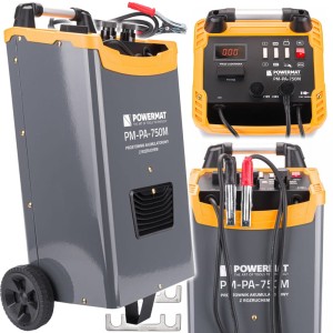 PROSTOWNIK SAMOCHODOWY Z ROZRUCHEM AKUMULATOROWY 700A 12/24V ROZRUCH MOCNY