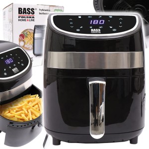 FRYTKOWNICA AIR FRYER BEZTŁUSZCZOWA FRYTOWNICA PANEL 3,7L 1200W/2500W 230V