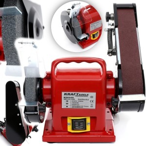 SZLIFIERKA WIELOFUNKCYJNA STOŁOWA TAŚMOWA 1800W 230V
