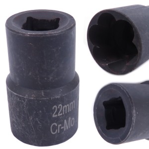NASADKA DO OBROBIONYCH USZKODZONYCH ZERWANYCH ŚRUB MOCNA CRMO 1/2" 22MM