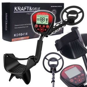 WYKRYWACZ METALU DETEKTOR METALI CZUŁY 2x9V LCD