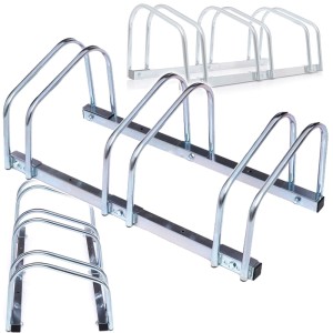 METALOWY STOJAK NA ROWERY ROWEROWY 3 MIEJSCA STANOWISKA 35-60MM