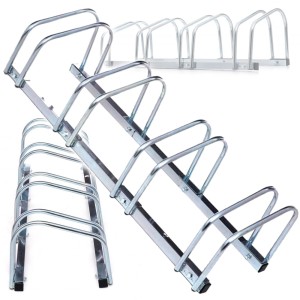 METALOWY STOJAK NA ROWERY ROWEROWY 4 MIEJSCA STANOWISKA 35-60MM