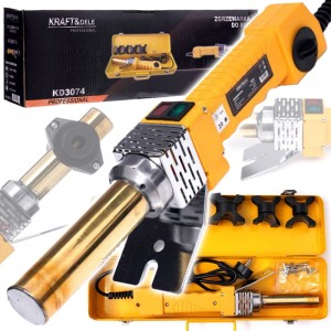 ZGRZEWARKA TRZPIENIOWA DOCZOŁOWA DO RUR PP 16-32mm 2800W + WALIZKA