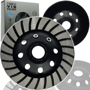 TARCZA DIAMENTOWA GARNKOWA SZLIFOWANIA TURBO 125MM