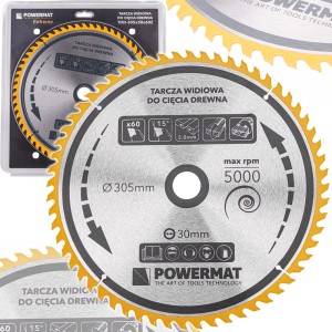 TARCZA WIDIOWA TARCZOWA WIDIA DO DREWNA 305x30mm 60Z