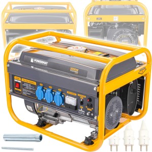 AGREGAT PRĄDOTWÓRCZY GENERATOR PRĄDU 3000W 230V AVR 7 KM