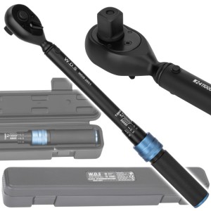 KLUCZ DYNAMOMETRYCZNY DO ŚRUB KÓŁ 1/2" 10-60NM 310mm WALIZKA